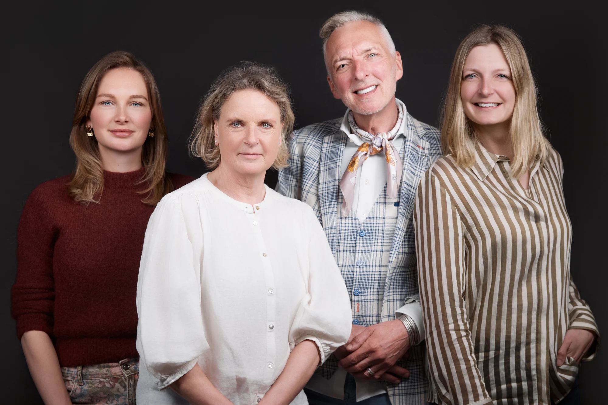 Familie Meiland - groepsportret door Maurice Jager