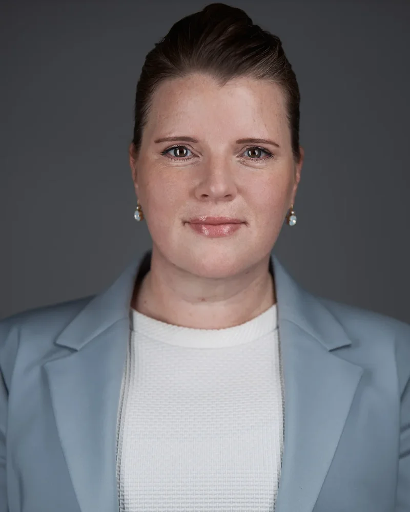 Moderne LinkedIn profielfoto vrouw - headshot