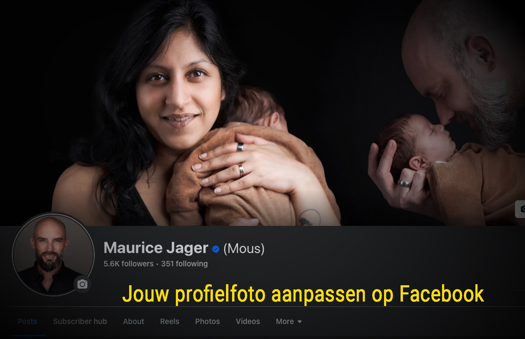 Profielfoto wijzigen op Facebook