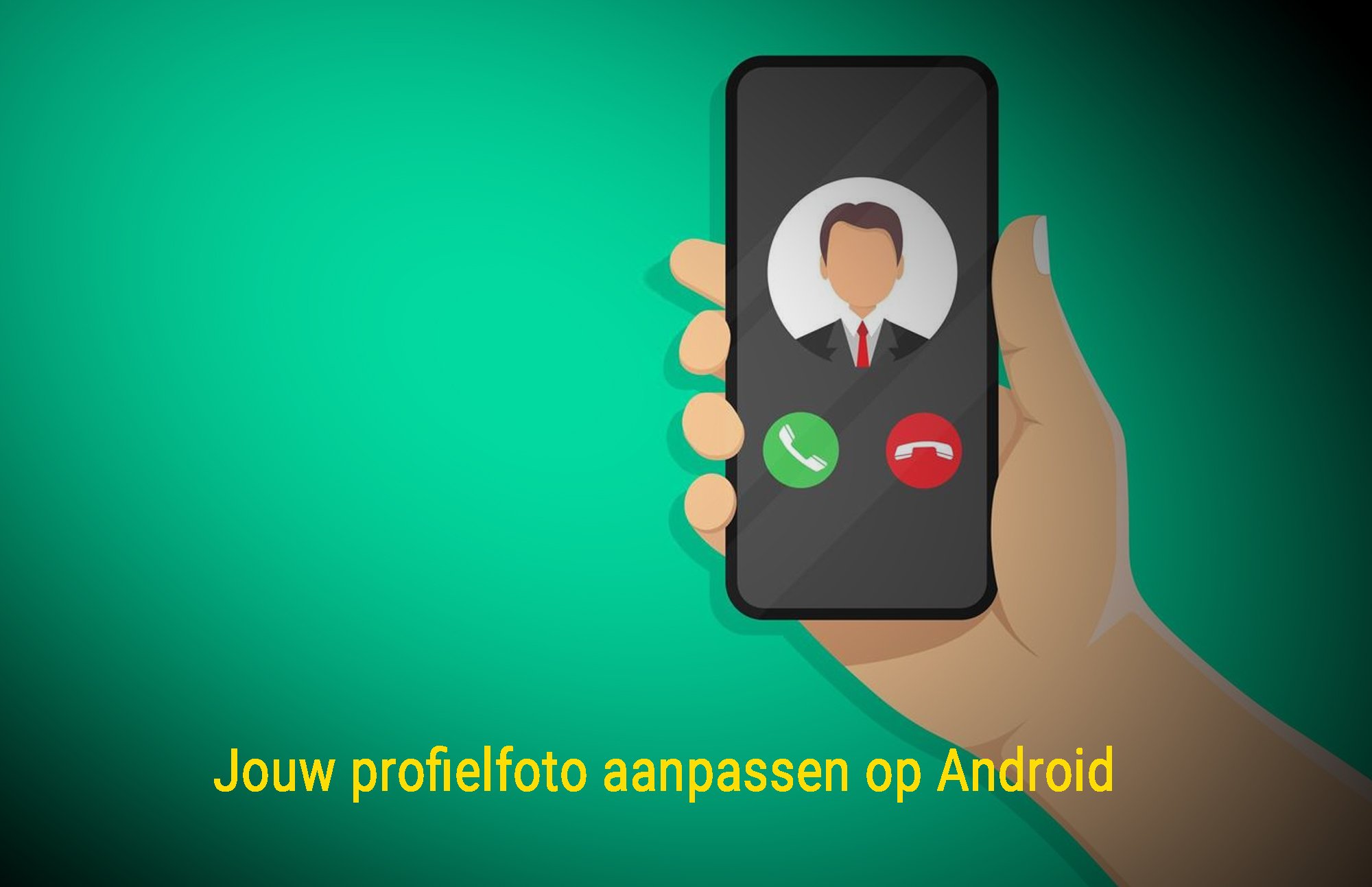 Profielfoto wijzigen op Android